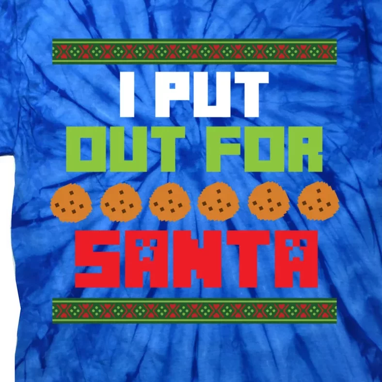 Cookies Out For Santa Christmas Gift Tie-Dye T-Shirt