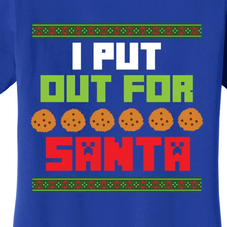 Cookies Out For Santa Christmas Gift Women's T-Shirt