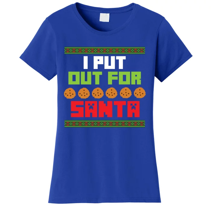 Cookies Out For Santa Christmas Gift Women's T-Shirt