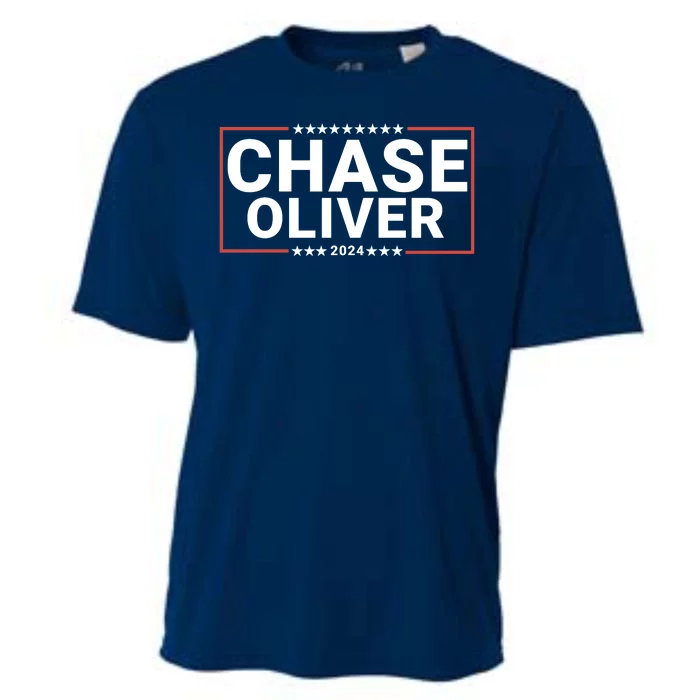 Chase Oliver For President Chase Oliver 2024 Cooling Performance Crew T-Shirt