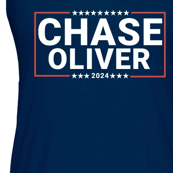 Chase Oliver For President Chase Oliver 2024 Ladies Essential Flowy Tank