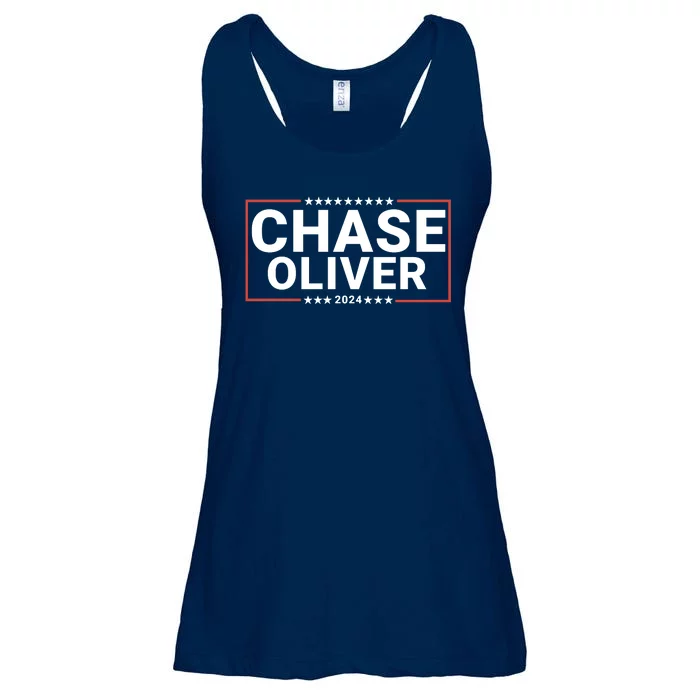 Chase Oliver For President Chase Oliver 2024 Ladies Essential Flowy Tank