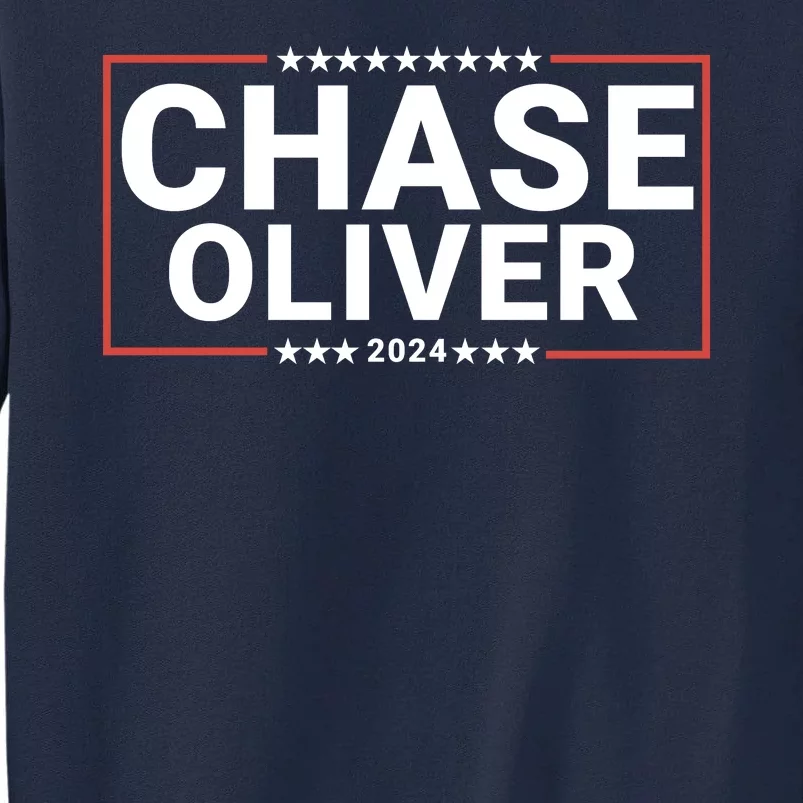 Chase Oliver For President Chase Oliver 2024 Tall Sweatshirt