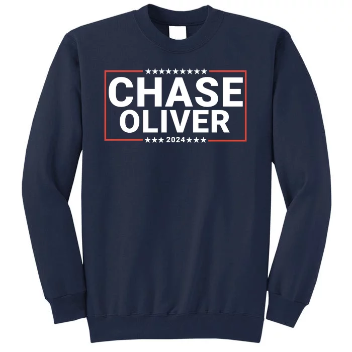 Chase Oliver For President Chase Oliver 2024 Tall Sweatshirt