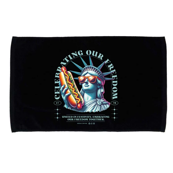 Celebrating Our Freedom Microfiber Hand Towel