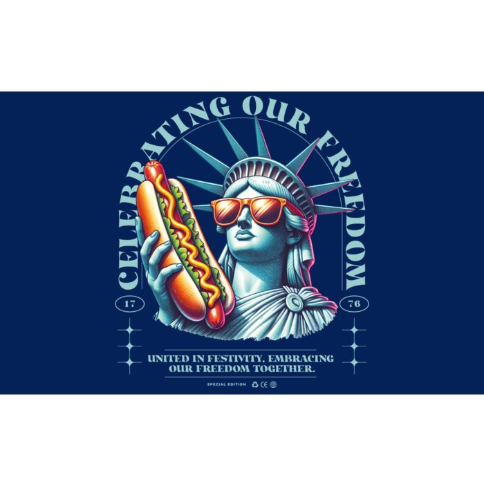 Celebrating Our Freedom Bumper Sticker