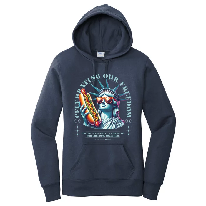 Celebrating Our Freedom Women's Pullover Hoodie