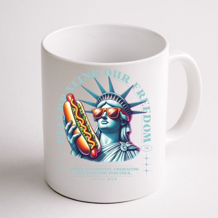 Celebrating Our Freedom Front & Back Coffee Mug