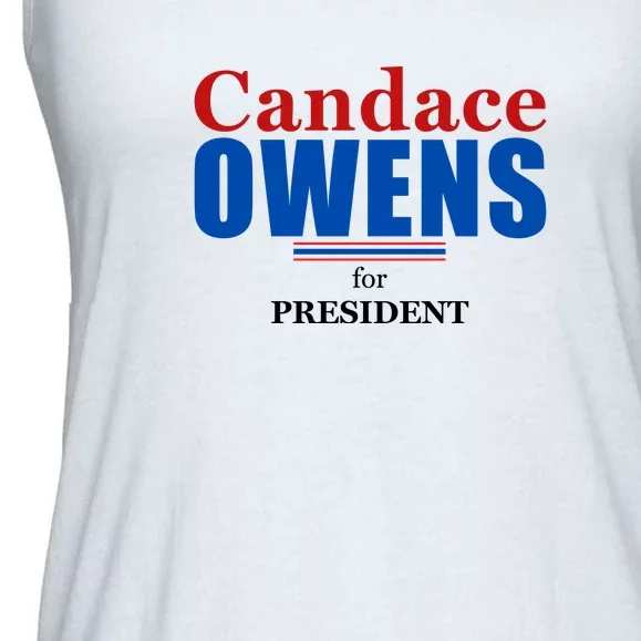 Candace Owens For President 2024 Ladies Essential Flowy Tank