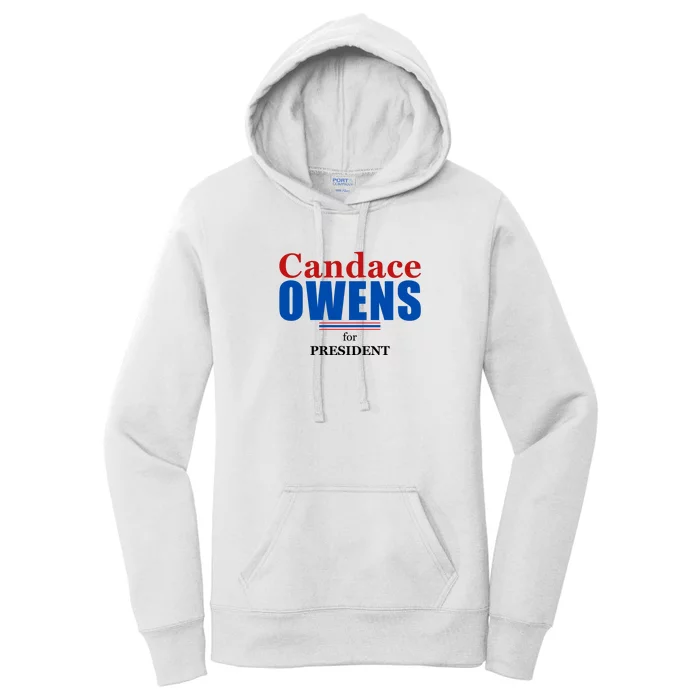 Candace Owens For President 2024 Women's Pullover Hoodie