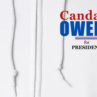 Candace Owens For President 2024 Full Zip Hoodie