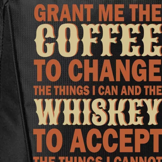 Coffee And Whiskey City Backpack