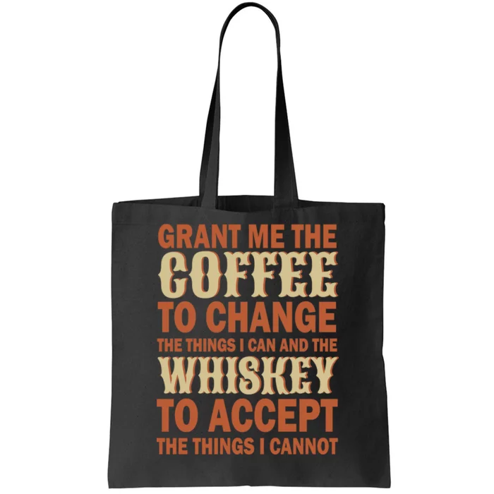 Coffee And Whiskey Tote Bag