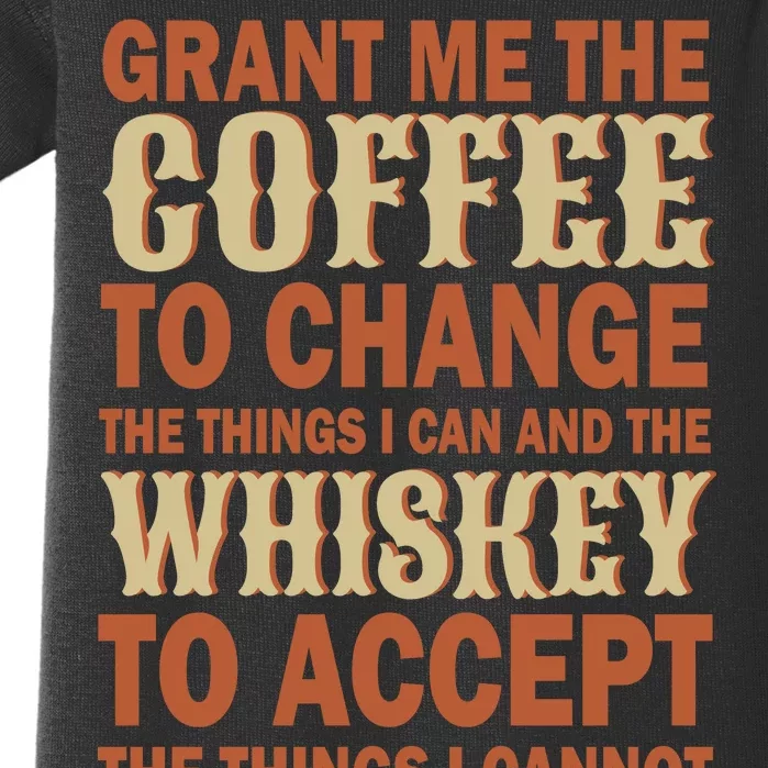 Coffee And Whiskey Baby Bodysuit