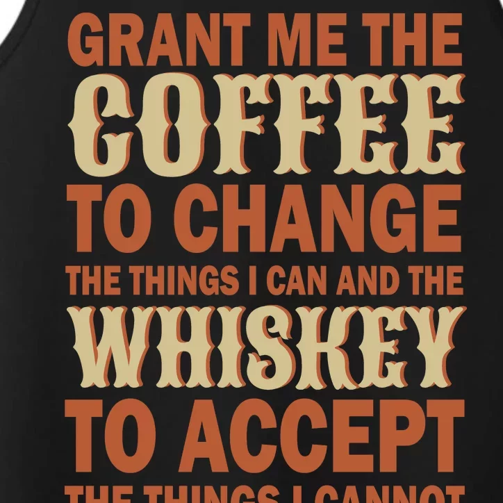 Coffee And Whiskey Performance Tank