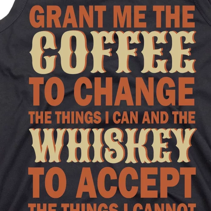 Coffee And Whiskey Tank Top