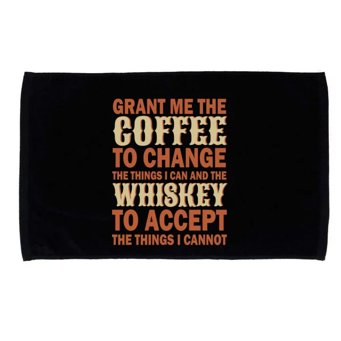 Coffee And Whiskey Microfiber Hand Towel