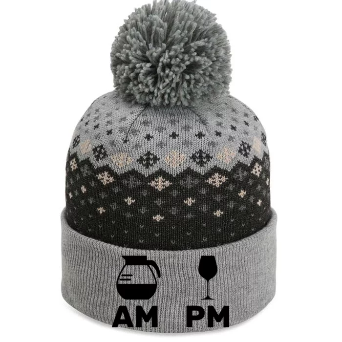 Coffee and Wine The Baniff Cuffed Pom Beanie