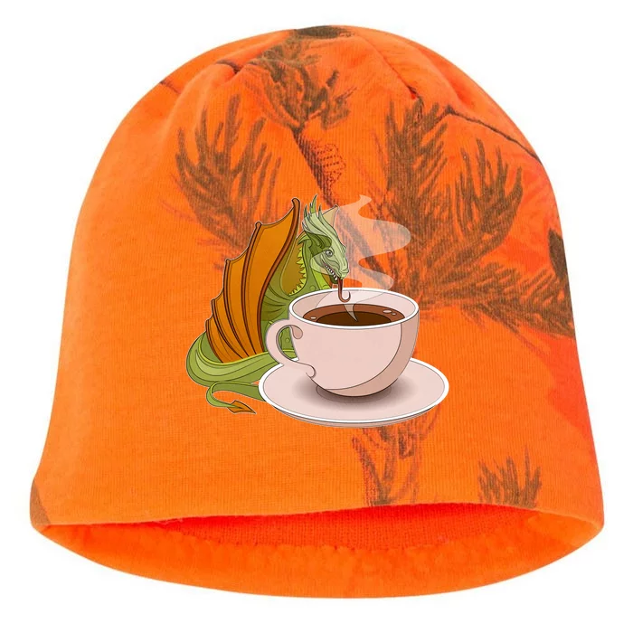 Coffee Caffeine Dragon Kati - Camo Knit Beanie