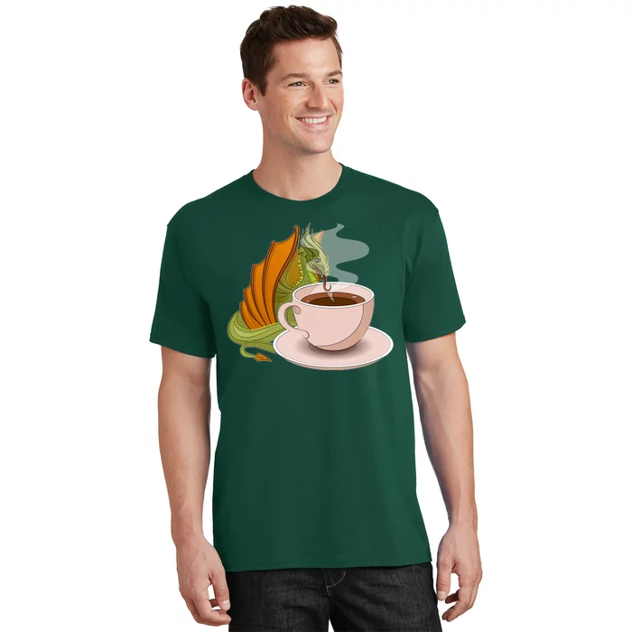 Coffee Caffeine Dragon T-Shirt