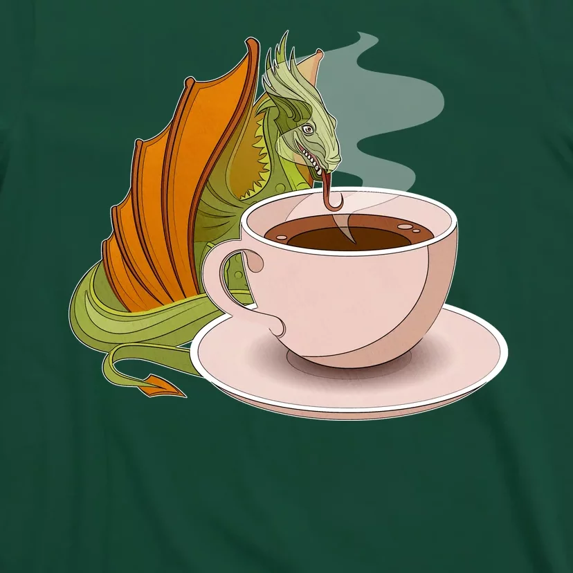 Coffee Caffeine Dragon T-Shirt