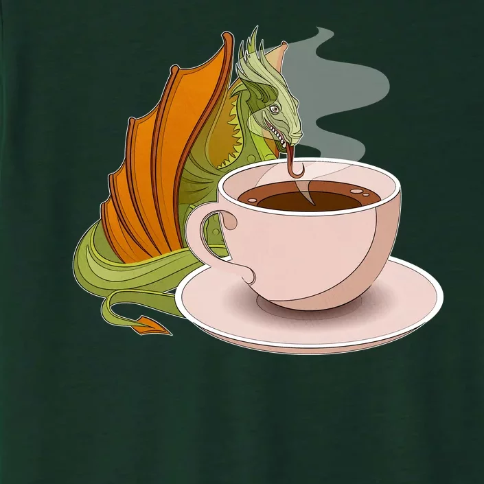 Coffee Caffeine Dragon ChromaSoft Performance T-Shirt