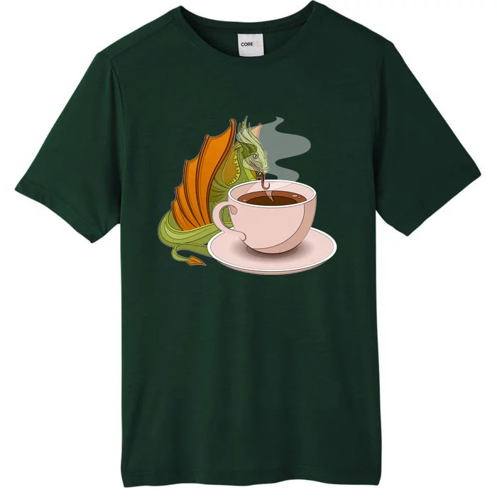 Coffee Caffeine Dragon ChromaSoft Performance T-Shirt