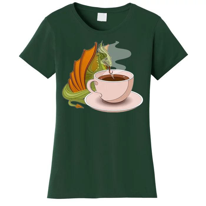 Coffee Caffeine Dragon Women's T-Shirt