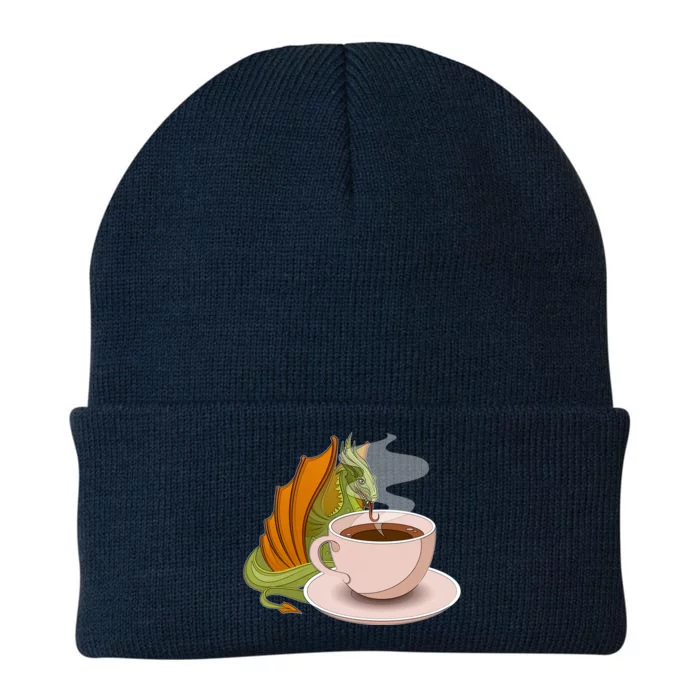 Coffee Caffeine Dragon Knit Cap Winter Beanie