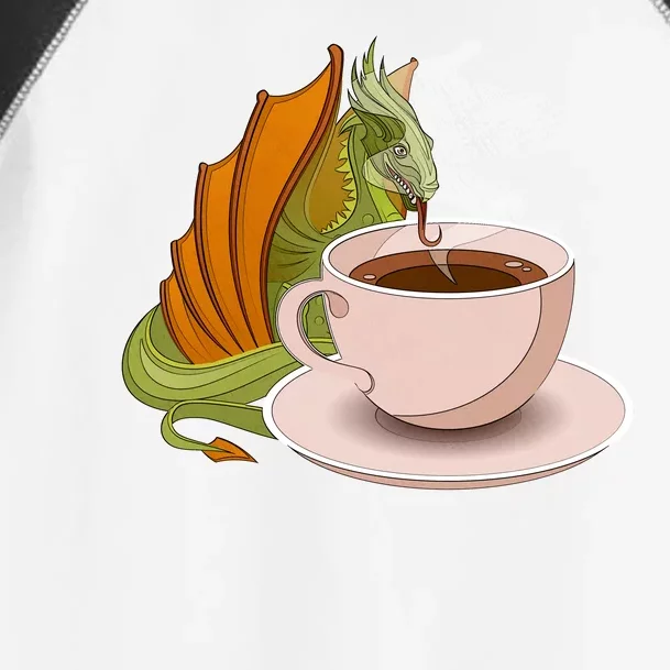 Coffee Caffeine Dragon Toddler Fine Jersey T-Shirt