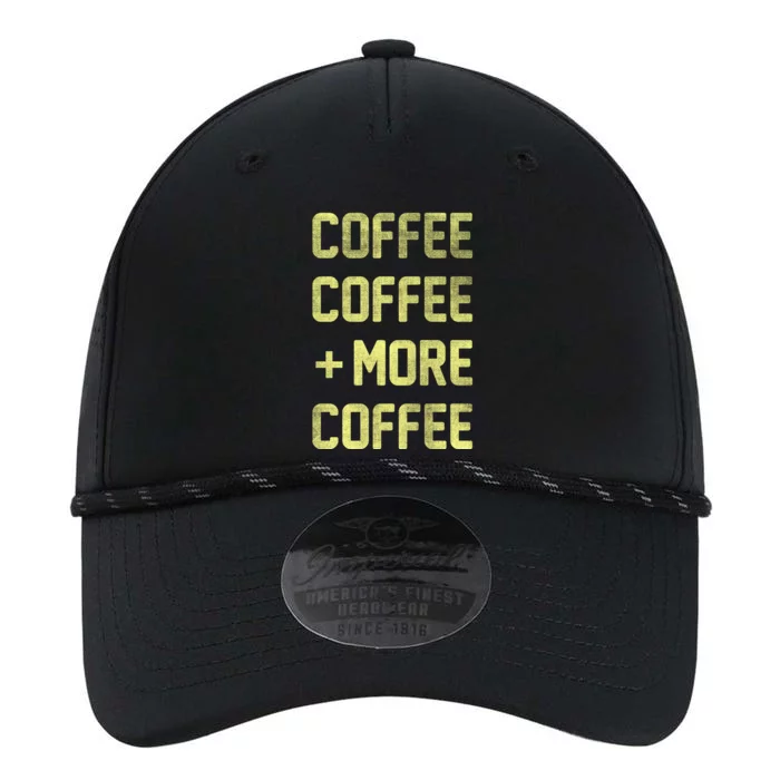 Coffee Coffee and More Coffee Performance The Dyno Cap