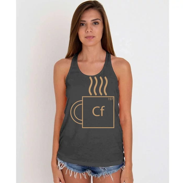 Coffee Element CF Women's Knotted Racerback Tank