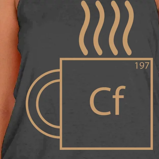 Coffee Element CF Women's Knotted Racerback Tank