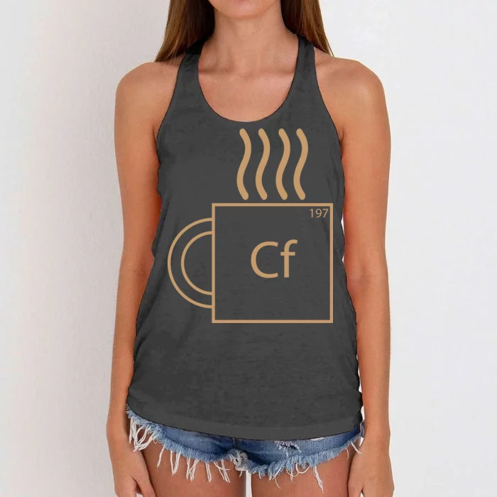 Coffee Element CF Women's Knotted Racerback Tank