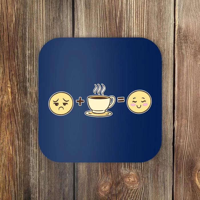 Coffee Emoji Coaster