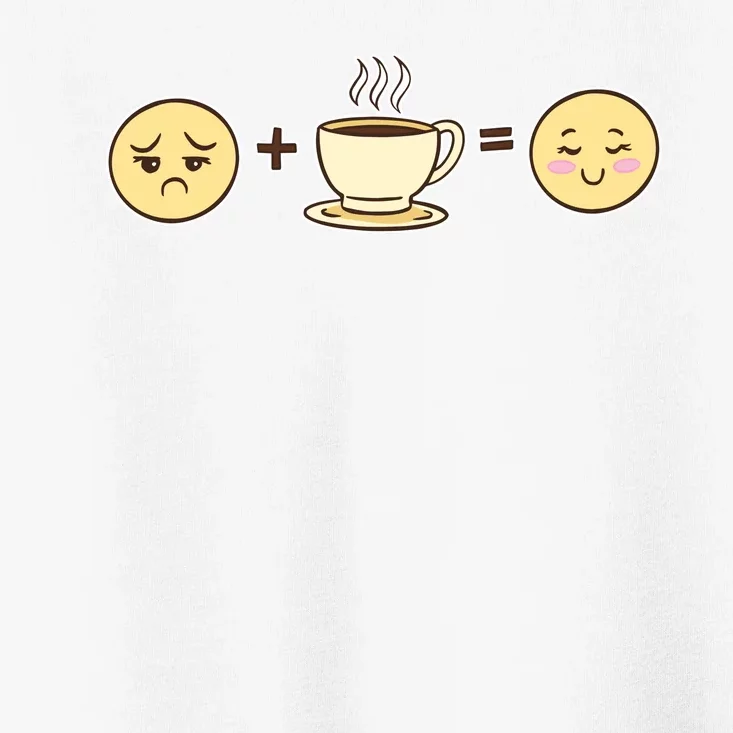 Coffee Emoji Toddler T-Shirt