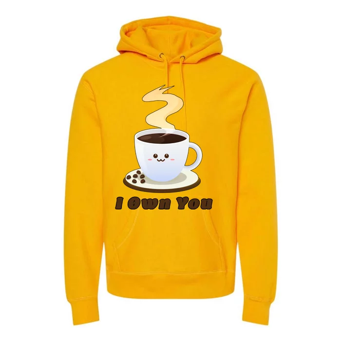 Coffee I Own You Premium Hoodie