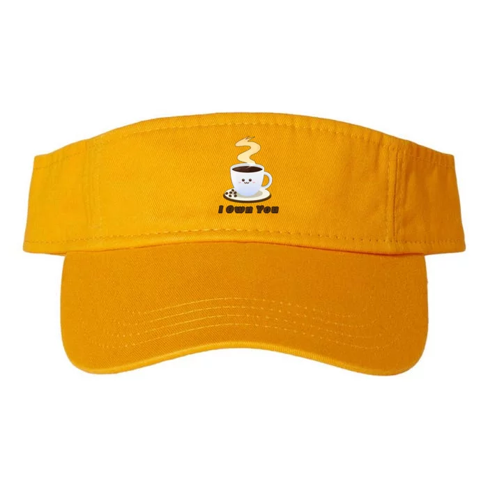 Coffee I Own You Valucap Bio-Washed Visor