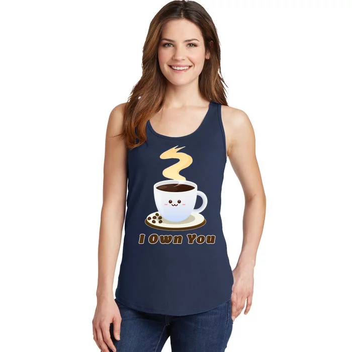 Coffee I Own You Ladies Essential Tank