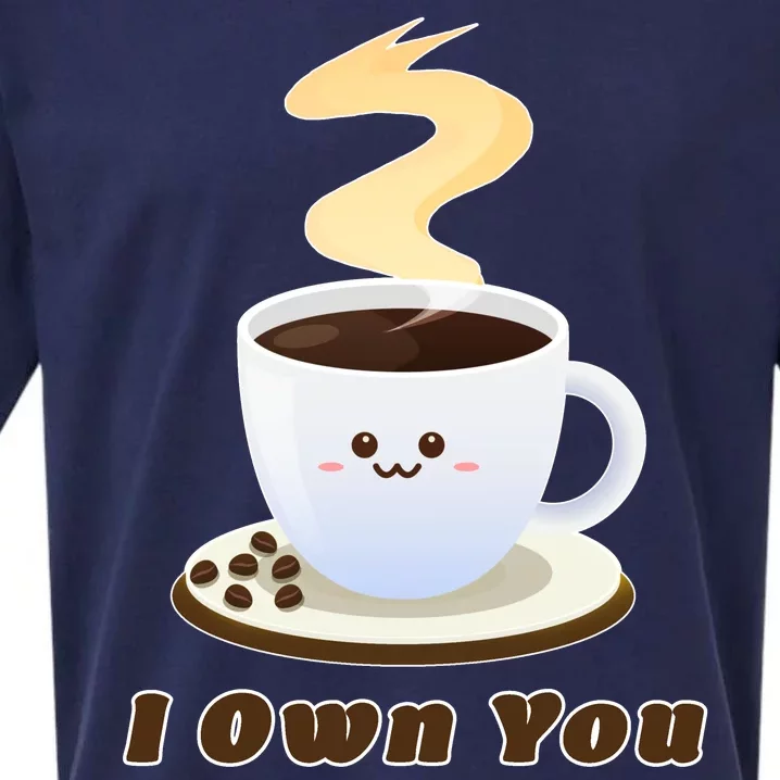 Coffee I Own You Sueded Cloud Jersey T-Shirt