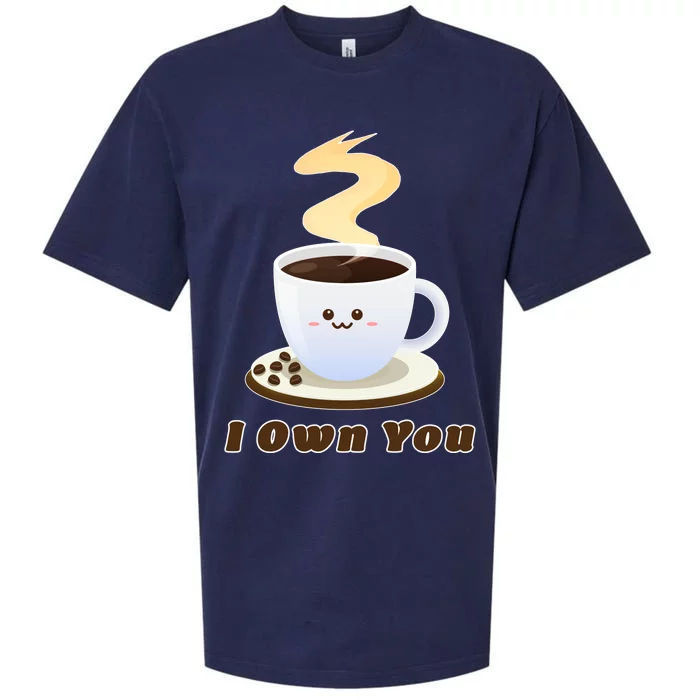 Coffee I Own You Sueded Cloud Jersey T-Shirt