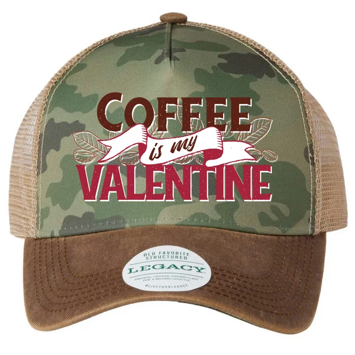 Coffee Is My Valentine Legacy Tie Dye Trucker Hat