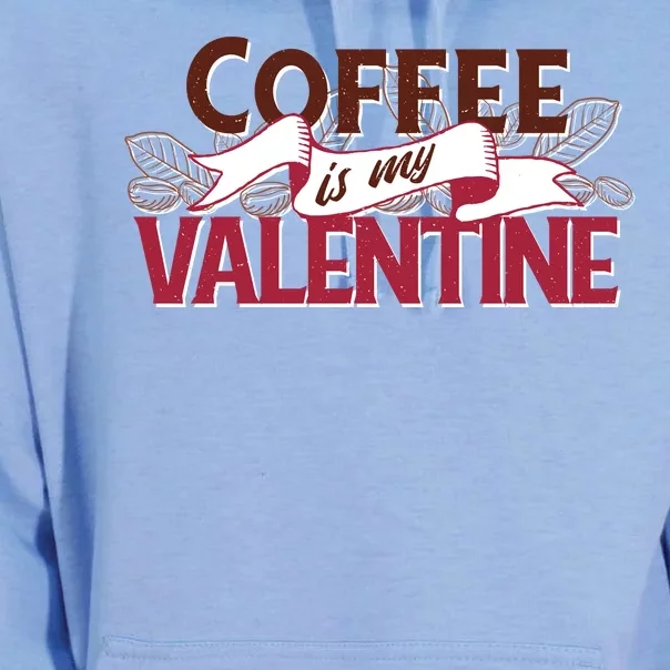 Coffee Is My Valentine Unisex Surf Hoodie