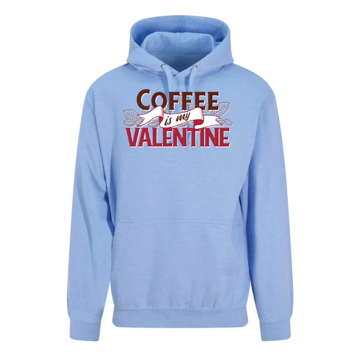 Coffee Is My Valentine Unisex Surf Hoodie