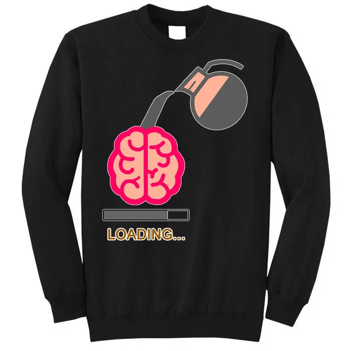 Coffee Loading Brain Sweatshirt