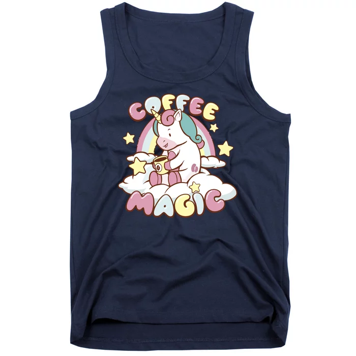 Coffee Magic Unicorn Tank Top