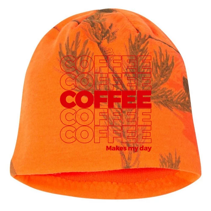 Coffee Makes My Day Thank You Bag Parody Kati - Camo Knit Beanie