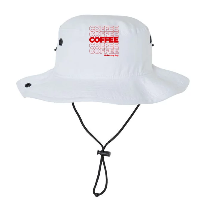 Coffee Makes My Day Thank You Bag Parody Legacy Cool Fit Booney Bucket Hat