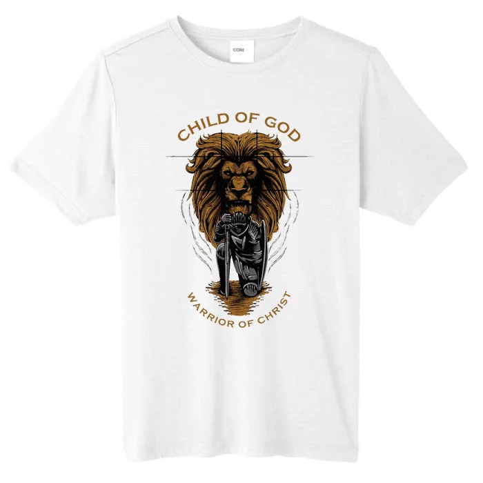 Child Of God Warrior Of Christ Jesus Christian Faith Graphic ChromaSoft Performance T-Shirt