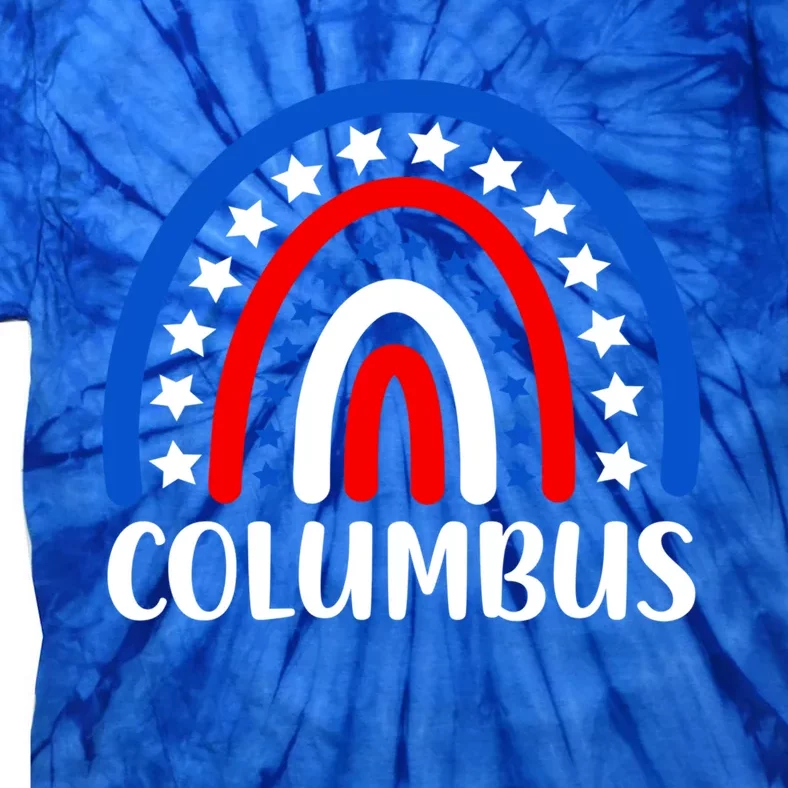 Columbus Ohio Gift I Love Columbus Ohio Usa Gift Tie-Dye T-Shirt